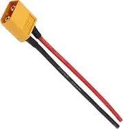 Rc Battery Connector | Prewired Xt60 Connectors 16awg | Male and Female Plug Adapter Parts Accessories Portable for Solar Panel Rv Drone Rc Battery