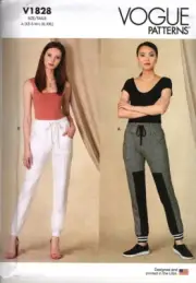 Vogue V1828 Misses XS to XXL Joggers and Track Pants Uncut Sewing Pattern