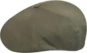 [Kangol] Men's Wool Flexfit 504 Flat Caps, Loden, S/M