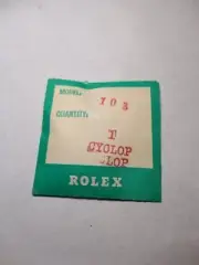ROLEX CYCLOP 103 Watch Crystal New in package