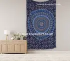 Indian Tapestry Wall Hanging Bedspread Beach Throw Mandala Cotton Bohemian Gypsy