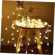 Globe String Lights 49 Feet 100 led,8 Modes Fairy 49.2ft string lights plug in