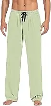 Mens Solid Elastic Drawstring Waisted Casual Pants With Pockets Couple Pajama Pants Valentine'S Day 3D Printed Leisure Loose Lover Pants Funny Pj Pant Design Pajama