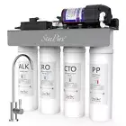 SimPure WP2-400GPD UV Alkaline pH+ Drinking Water Filter Reverse Osmosis System