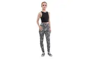 Stranger Things Leggings Hellfire Club All Over Print Girls Womens Black