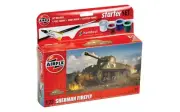 Airfix A55003 Sherman Firefly Plastic Kit Beginner Set