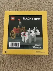 Lego Chariot Mini Figure Set Black Friday Exclusive NIB Sealed Coloseum 6346105