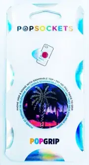 Authentic Popsockets Palm Tree Sunset Swappable Top Phone Popsocket Pop Socket