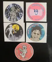 scratch and sniff stickers NEW LOT leather/bandage scent
