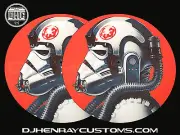 At At pilot Dj Slipmats (pair) sl1200mk2 mk5 m3d m5g Technics or any turntable