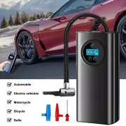 3000mAh Battery Rechargeable Portable 12V Car Tire Inflator Tyre Electric Pump