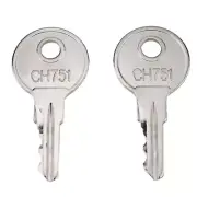 Universal Keys CH751 Compatible with RV Campers, Storage Lockers, Boats, Disp...