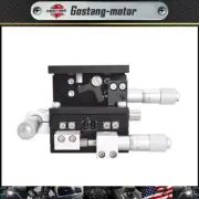 New 60x60mm 3Axis Linear Stage Trimming Platform Bearing Tuning Sliding Table