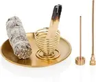 5 in 1 Incense Burner Palo Santo Holder Sage Holder Incense Holder for Incens