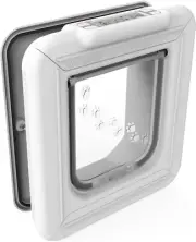 Elite Microchip Cat Door with Timer Control Size Name:One Size Colou...