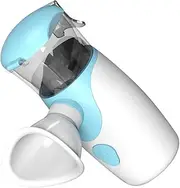 1 Set Eye Moisturizer Moistener Eye Fatigue Relief Instrument Eye Care Device Nano Facial Beauty Mist Sprayer Handy Eye Steamer Blue Abs