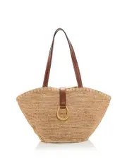 Staud Vista Raffia Tote