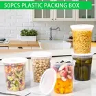 Microwave-safe Food Containers Meal Prep Storage Airtight Plastic Deli with Lids