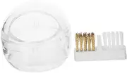 WEKADRIN Drill Bit Cleaner for Nail Drill Professional Nail Brush for Manicure Supply Dust Free Cleaning