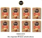 Nescafe' Gold Ginseng By Sugaring Soluble Bubble Tea Saver Case 80 Sachets