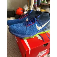 在飛比找蝦皮購物優惠-nike 全腳掌room air中統編織藍