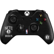 NBA Brooklyn Nets Xbox One Controller Skin - Brooklyn Nets Distressed