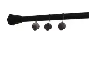 Set of 12 Decorative Seashell Shower Curtain Hooks Rings Hangers Bronze Finish