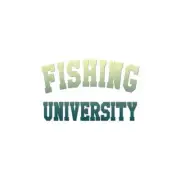 Fishing University - Vinyl Decal Sticker - Multiple Patterns & Sizes - ebn1734