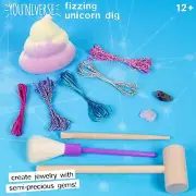 Youniverse Fizzing Unicorn Gemstones Dig Science Girls Jewelry Making Gift Kit