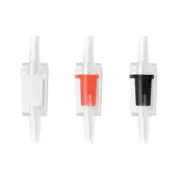 10pcs Aquarium Check Valves Non-Return Check for for Fish for Black/R