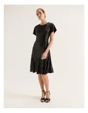 [REVIEW] Sequin Mini Dress in Black