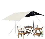 Car Awning Camping Tent,Auto Tailgate Rear Awning Sun Shelter | Ample Awning Space Rear Car Awning for Camping, Carting Activities, Weekend Picnics, Family Gatherings