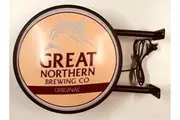 GNO White Fish Brewing Beer Bar Lighting Wall Sign Light LED