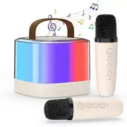 Mini Karaoke Machines for Kids Adults, Bluetooth Portable Karaoke Machine wit...