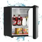 Mini Bar Fridge 48L Small Refrigerator Freezer Storage for Home Dorm Caravans