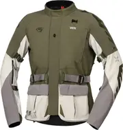 IXS Venture-STX 1.0 wasserdichte Motorrad Textiljacke, grey-green, Size L for Men Grey Green