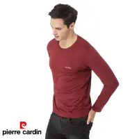 在飛比找Yahoo奇摩購物中心優惠-【pierre cardin 皮爾卡登】導濕恆溫保暖圓領長袖