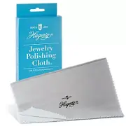 Hagerty Jewelry Polishing Cloth for Sterling Silver Gold Platinum - Safe On N...
