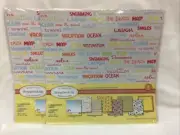 BEACH FUN IN THE SUN THEME ASSORTED PATTERN CARD CRAFT SCRAPBOOKING SHEET BUNDLE