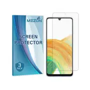 3 Pack MEZON Samsung Galaxy A31 Hydrogel Film Clear Screen Protectors