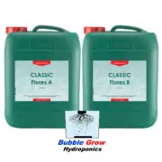 CANNA CLASSIC FLORES A&B 2 X 5L HYDROPONIC BLOOM FLOWER NUTRIENTS