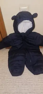 Navy Blue Children's Place Baby Snowsuit