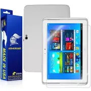 ArmorSuit Samsung Galaxy Note 10.1 Screen Protector + White Carbon Skin USA