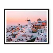 Layers Framed Wall Art - Black