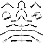 Meteor Cable Attachment, Cable Pulley Attachment, Cable Machine Accessories, LAT Pull, Cable Row, Gym Attachment