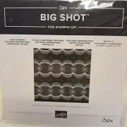 Stampin' Up! Lace Dynamic Textured Impressions Embossing Folder Sizzix Big Shot