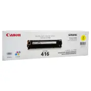 Genuine Canon CART416 Yellow Toner
