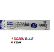 Pilot G2 pen INK REFILLS 0.7mm Fine - 1 DOZEN BLUE