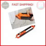 Precise Contour Scribe Tool with Lock for Pencil - Woodworking Edge Corner Measu