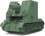 LF160709 1/160 N Scale Railway Military Model Kit German Sturmpanzer I Bison Self-Propelled Gun